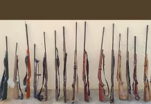 Polícia militar da 54ª CIPM, apreende 15 armas de fogo durante intensificação da ronda rural no interior de Campo Formoso